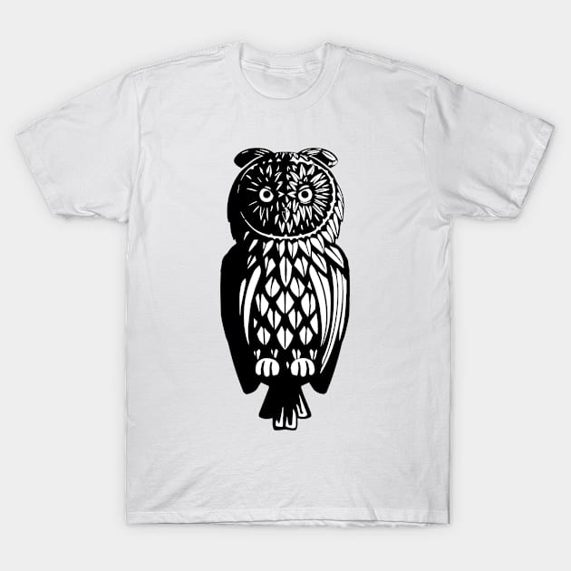 Artsy Owl T-Shirt by Urban_Vintage